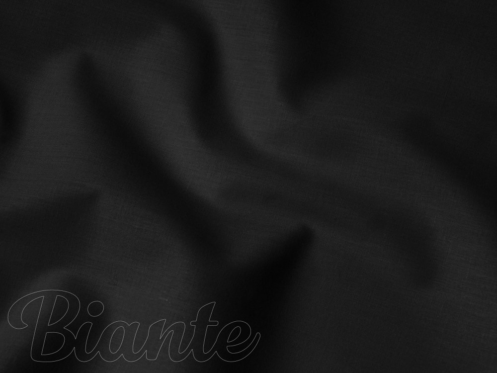 Bavlnená látka/plátno Moni MOD-506 Čierna - 145g/m2 - šírka 145 cm - detail 2 - Biante.sk