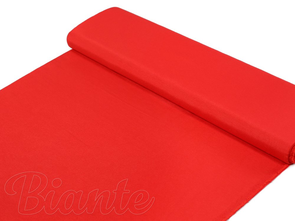Dekoračná jednofarebná látka Leona LN-073 Sýto červená - šírka 140 cm - Biante.sk