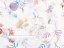 Bavlnená látka/plátno Sandra SA-290 Farebné lučne kvety na bielom - šírka 160 cm - detail 3 - Biante.sk