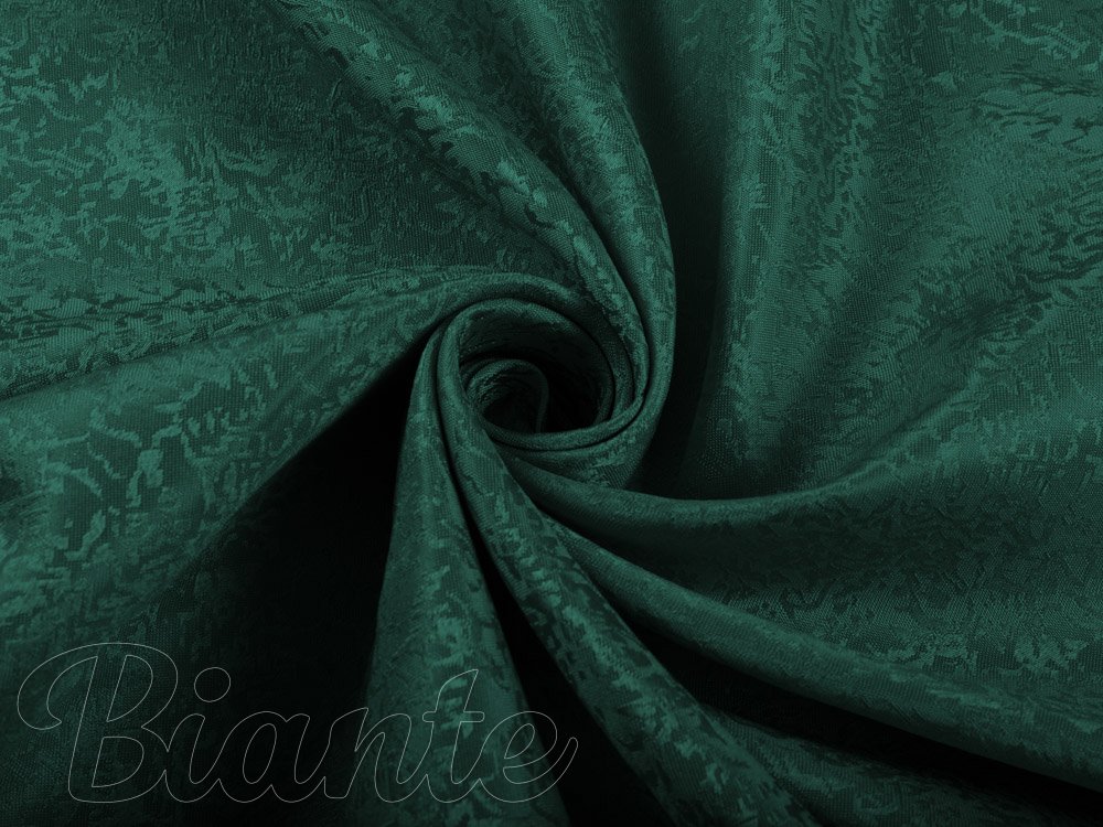 Teflonová látka na ubrusy TF-035 Venezia smaragdově zelená - šířka 320 cm - detail 3 - Biante.cz