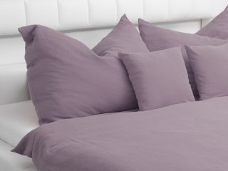 Detské mušelínové posteľné obliečky do postieľky Nature MSN-013 Pastelovo fialové - detail 1 - Biante.sk