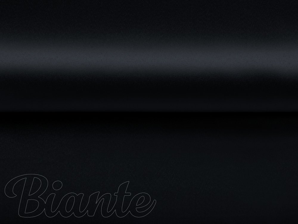 Látka polyesterový satén LUX-026 Čierna - šírka 150 cm - detail 4 - Biante.sk