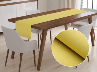 Dekoračný behúň na stôl BKW-209 Žltozelené žíhanie - Biante.sk