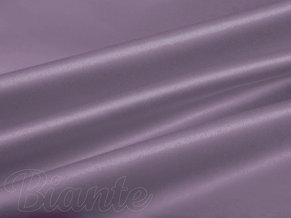 Látka polyesterový satén LUX-027 Fialová lila - šírka 150 cm - Biante.sk
