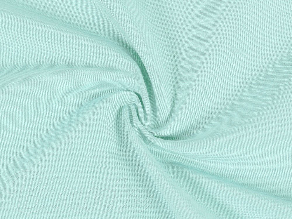 Dekoračná jednofarebná látka Leona LN-054 Pastelová tyrkysová - šírka 140 cm - detail 3 - Biante.sk