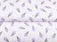 Bavlnená látka/plátno Sandra SA-301 Malé zväzky levandúľ na bielom - šírka 160 cm a 220 cm - detail 2 - Biante.sk
