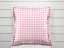 Bavlnená obliečka na vankúš s lemom Sandra SA-248 Ružový kanafas 1x1 cm - Biante.sk