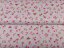 Bavlnená látka/plátno Sandra SA-343 Ružové ružičky na sivom - šírka 140 cm - detail 2 - Biante.sk