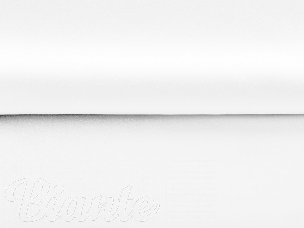 Látka polyesterový satén LUX-L040 Bílá - šířka 150 cm - detail 4 - Biante.cz