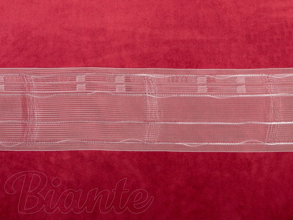 Riasiaca stuha na háčiky alebo na tyčku RS-015 cik-cak - šírka 10 cm - riasenie 1:2,5 - detail 6 - Biante.sk