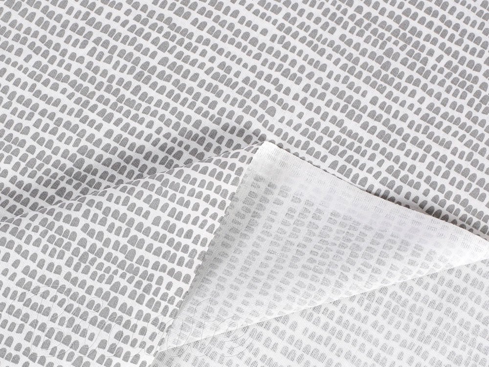 Bavlnená látka/plátno Sandra SA-061 Nepravidelné tvary na bielom - šírka 140 cm - detail 3 - Biante.sk