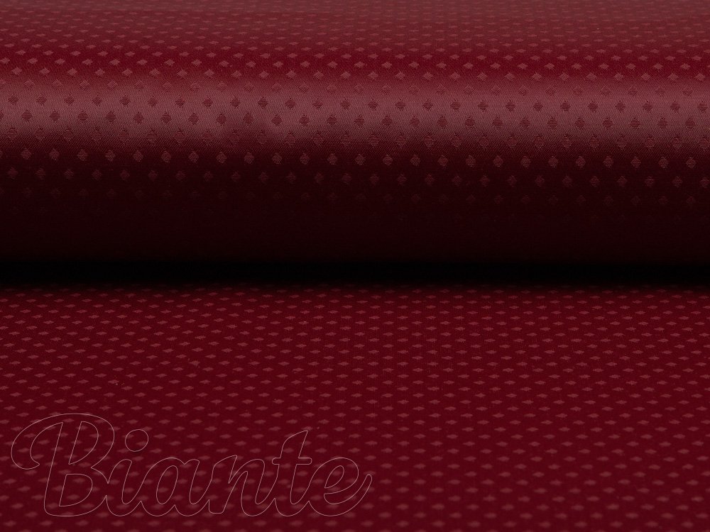 Dekoračná látka PM-002 Drobné nopky - vínovo červená - šírka 160 cm - detail 5 - Biante.sk
