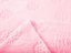 Mikroplyšová látka MIP-022 Snehové vločky - svetlo ružová - šírka 140 cm - detail 2 - Biante.sk