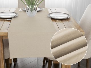 Behúň na stôl/imitácia brúsenej kože Alcantara ALC-007 Krémovo béžový - Biante.sk