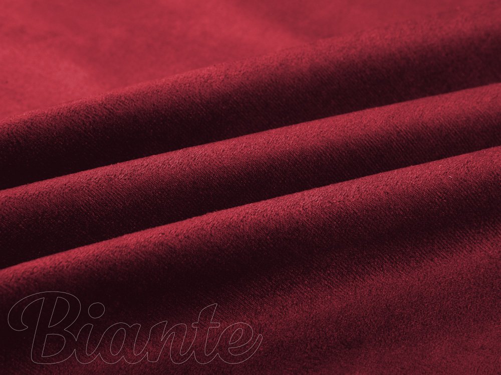 Poťahová látka/imitácia brúsenej kože Alcantara ALC-008 Vínovo červená - šírka 145 cm - detail 3 - Biante.sk