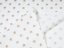 Bavlnená látka/plátno Sandra SA-003 Béžové hviezdičky na bielom - šírka 145 cm - detail 3 - Biante.sk