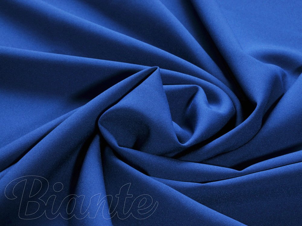 Dekoračná jednofarebná látka Rongo RG-059 Modrá - šírka 150 cm - Biante.sk