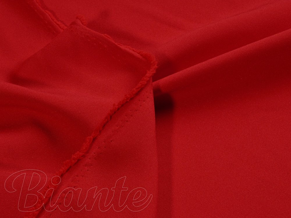 Dekoračná jednofarebná látka Rongo RG-025 Červená - šírka 150 cm - detail 2 - Biante.sk