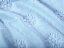 Mikroplyšová látka MIP-009 Snehové vločky - nebesky modrá - šírka 140 cm - detail 3 - Biante.sk