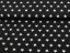 Bavlnená látka/plátno Sandra SA-021 Biele hviezdičky na čiernom - šírka 160 cm - detail 4 - Biante.sk