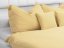 Detské mušelínové posteľné obliečky do postieľky Nature MSN-003 Pastelovo žlté - detail 1 - Biante.sk
