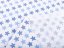 Bavlnená látka/plátno Sandra SA-266 Modré hviezdičky na bielom - šírka 140 cm - detail 3 - Biante.sk