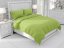 Bavlnené jednofarebné posteľné obliečky Moni MO-016 Olivovo zelené - Biante.sk