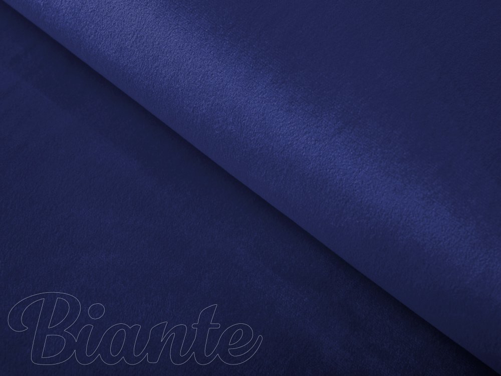 Dekoračná látka Zamat Velvet SV-025 Tmavá kráľovská modrá - šírka 150 cm - Biante.sk