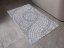 Kúpeľňová penová rohož / predložka PRO-014 Sivá mozaika - metráž šírka 65 cm - detail 1 - Biante.sk