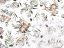 Detská bavlnená látka/plátno Sandra SA-455 Srnčekovia zajačikovia a veveričky na bielom - šírka 160 cm - detail 4 - Biante.sk