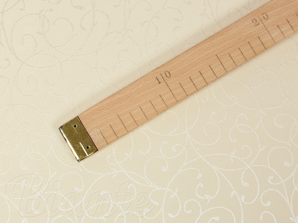 Luxusní dekorační látka PM-012 Ornamenty - vanilková - šířka 300 cm - detail 3 - Biante.cz