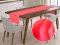 Dekoračný behúň na stôl Rongo RG-046 Neónovo ružový - Biante.sk
