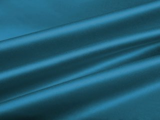 Látka polyesterový satén LUX-L050 Petrolejovo modrá - šírka 150 cm - Biante.sk