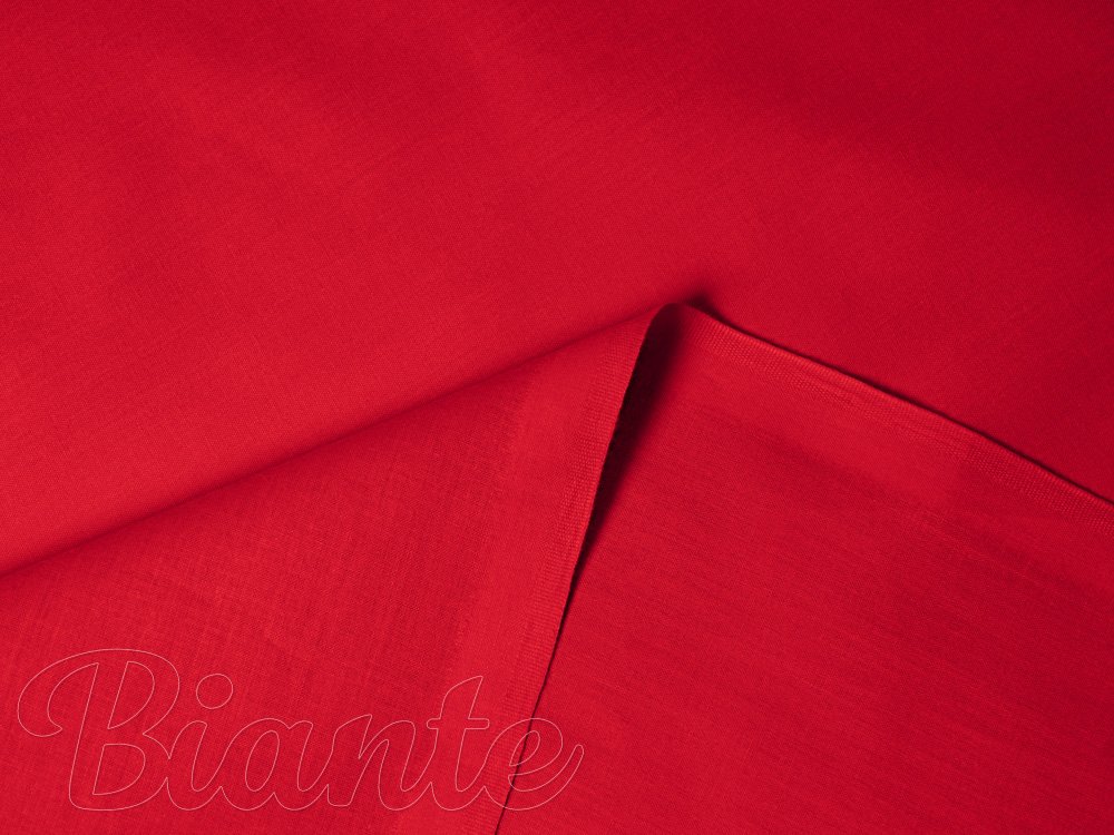 Bavlněná látka/plátno Moni MOD-002 Sytě červená - 145g/m2 - šířka 145 cm - detail 1 - Biante.cz
