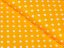 Bavlnená látka/plátno Sandra SA-112 Biele bodky na žltooranžovom - šírka 160 cm - detail 1 - Biante.sk