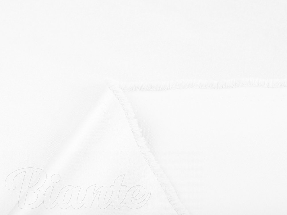 Látka polyesterový satén LUX-L040 Bílá - šířka 150 cm - detail 6 - Biante.cz