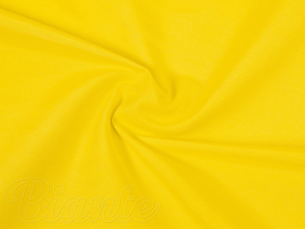 Dětský dekorační závěs Leona LN-039 Sytě žlutý