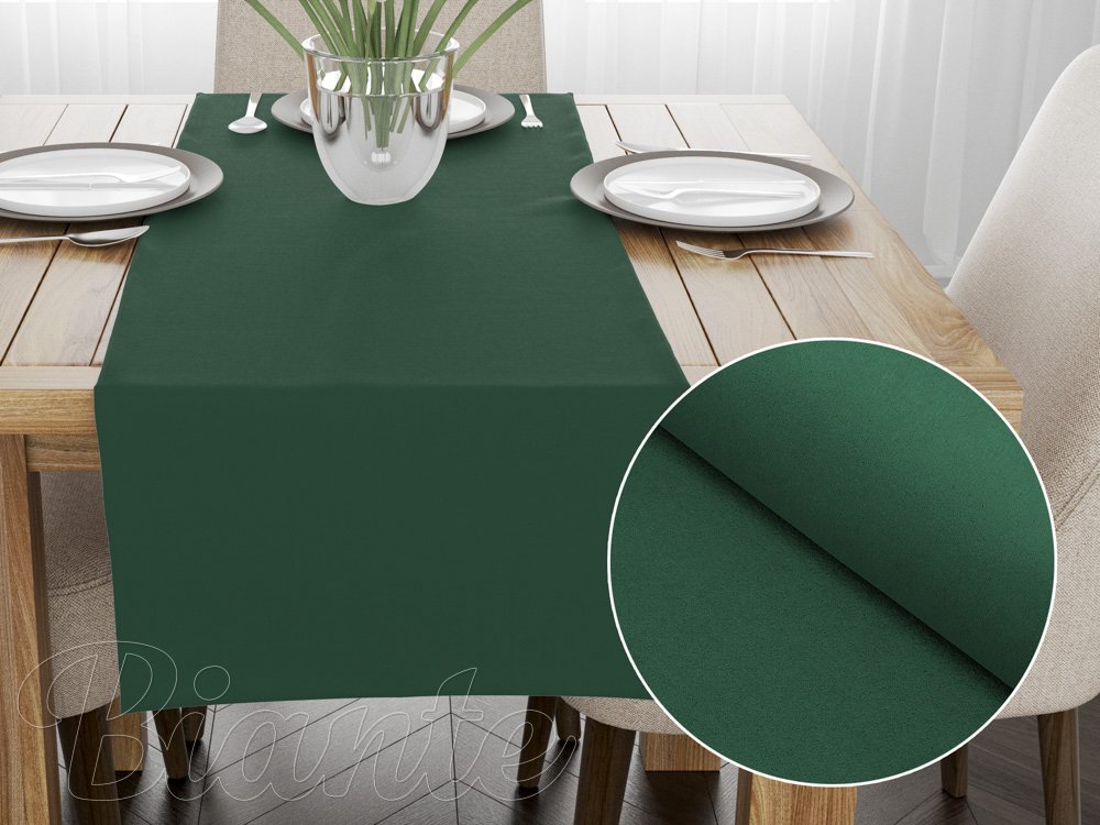 Dekoračný behúň na stôl BKS-412 Zelený - Biante.sk