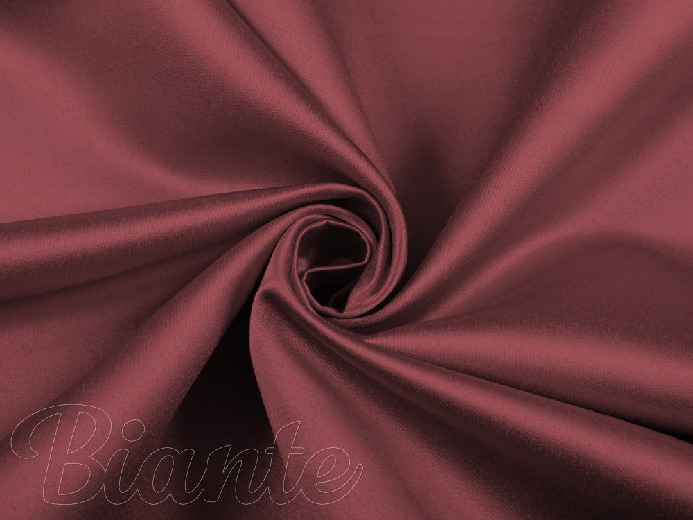 Látka polyesterový satén LUX-007 Vínová - šírka 150 cm - detail 1 - Biante.sk
