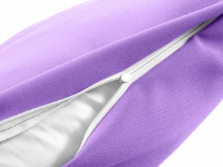 Dekoračná obliečka na vankúš Rongo RG-038 Svetlá fialová - detail 1 - Biante.sk
