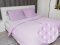 Hrejivé posteľné obliečky Minky 3D bodky MKP-002 Fialové lila - Biante.sk
