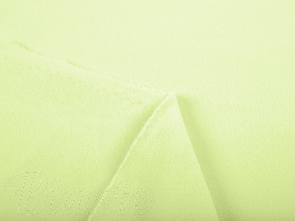 Polar fleece antipilling PF-006 Pastelovo zelený – metráž š. 160 cm - detail 1 - Biante.sk