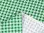 Bavlnená látka/plátno Sandra SA-058 Zeleno-biele kocky - šírka 145 cm - detail 3 - Biante.sk