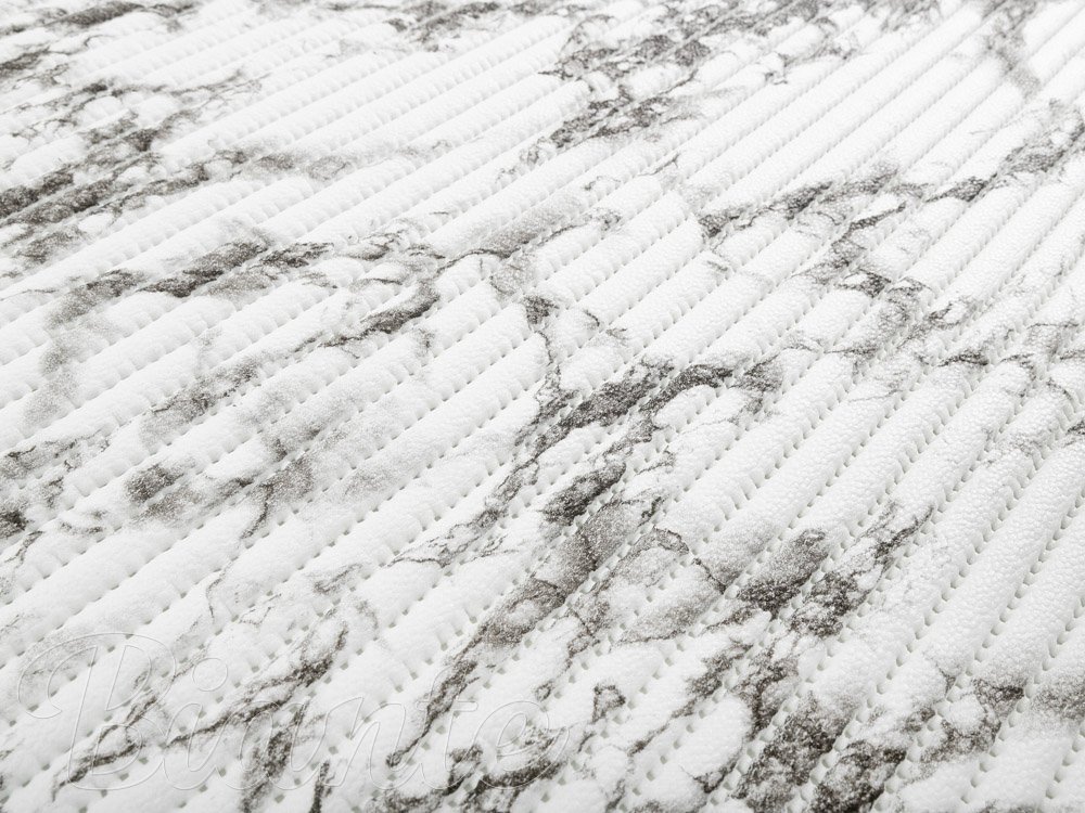 Koupelnová pěnová rohož / předložka PRO-062 Bílý mramor - metráž šířka 65 cm - detail 5 - Biante.cz