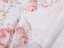 Dekorační látka Leona LN-085 Velké růžové a bílé květy na pastelově modrém - šířka 140 cm - detail 4 - Biante.cz