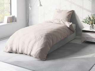 Bavlnené jednofarebné posteľné obliečky Torino TON-001 Smotanovo biele - Biante.sk