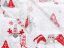 Vianočná bavlnená látka/plátno Sandra SA-133 Červení škriatkovia na svetlo sivom - šírka 160 cm - detail 6 - Biante.sk