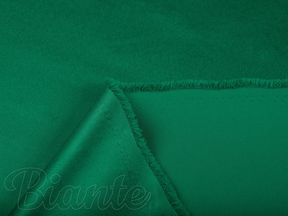 Látka polyesterový satén LUX-012 Zelená - šířka 150 cm - detail 6 - Biante.cz