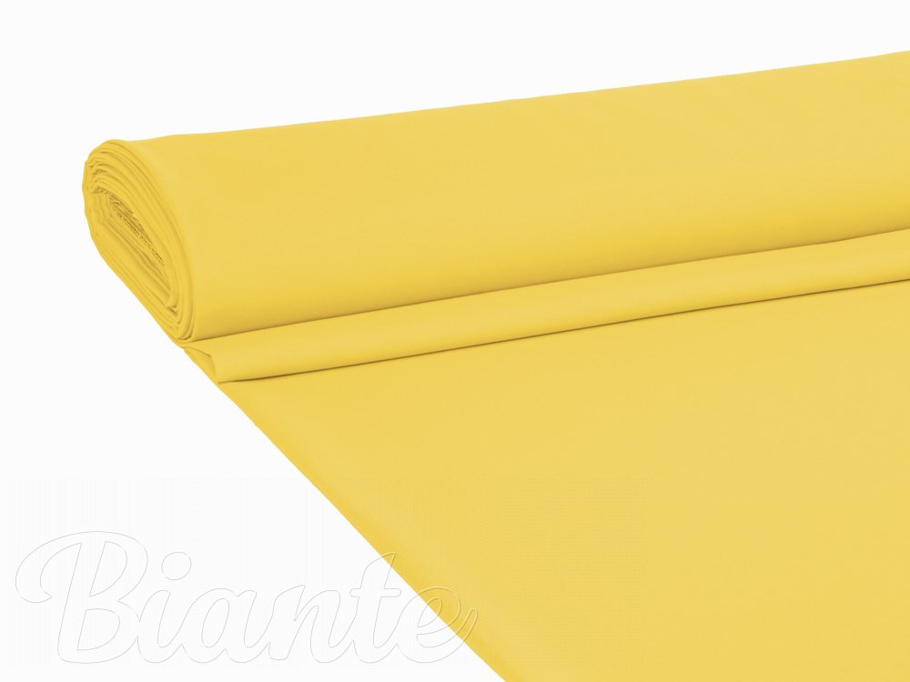 Dekoračná jednofarebná látka Rongo RG-050 Svetlo žltá - šírka 150 cm - detail 1 - Biante.sk