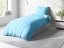 Bavlnené jednofarebné posteľné obliečky Moni MO-021 Ľadovo modré - detail 2 - Biante.sk